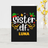 Tygraphy Zus Elf Leuk Familie Matching Kaart (Gele Bloem)