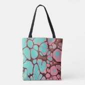 Tygväska med konsttryck tote bag (Achterkant)