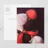 Tying a Turban 2010 Briefkaart (Voorkant / Achterkant)