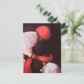 Tying a Turban 2010 Briefkaart (Staand voorkant)