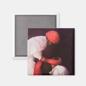 Tying a Turban 2010 Magneet (Voorkant / Achterkant)