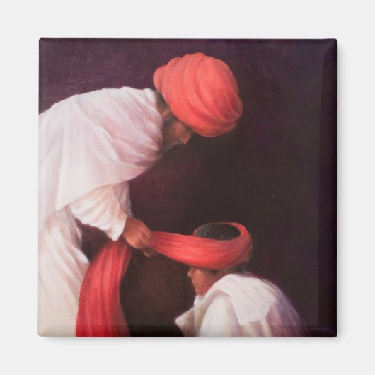 Tying a Turban 2010 Magneet (Voorkant)