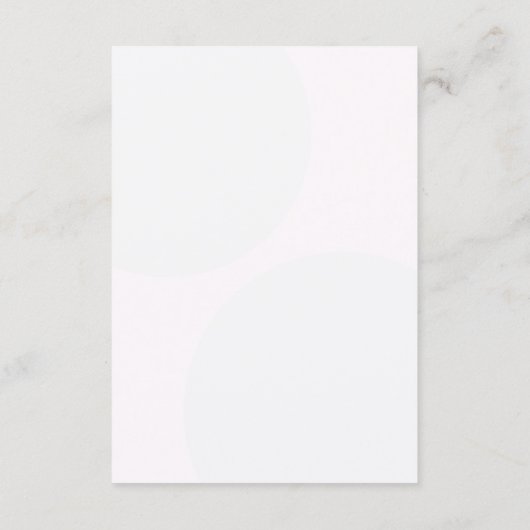 Tying the Knot Bridal Shower Registry Informatiekaartje (Achterkant)