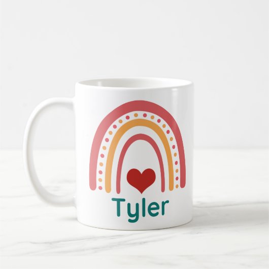 Tyler Boho Rainbow Koffiemok (Links)