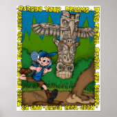 Tyler Bounds Chasing Bigfoot Poster (Voorkant)