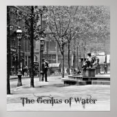 Tyler Davidson Fountain Poster (Voorkant)