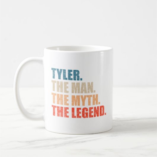 Tyler De Man De Mythe De Legende Koffiemok (Links)