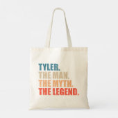 Tyler De Man De Mythe De Legende Tote Bag (Achterkant)