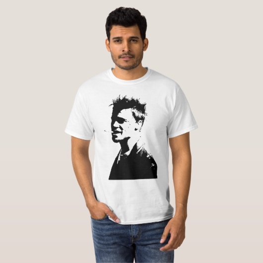 tyler durden t-shirt (Voorkant volledig)