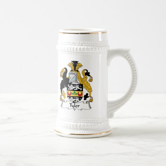 Tyler Family Crest Bierpul (Rechts)
