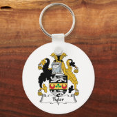 Tyler Family Crest Sleutelhanger (Voorkant)