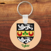 Tyler Family Shield Sleutelhanger (Voorkant)
