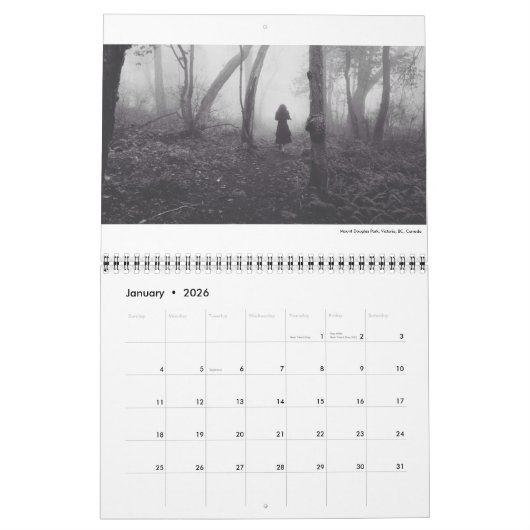 Tyler Forest-Hauser : Momenten Kalender (Jan 2026)