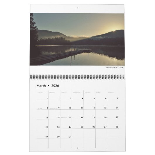 Tyler Forest-Hauser : Momenten Kalender (Mar 2026)