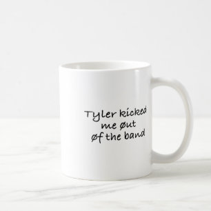 Tyler heeft me uit de Sticker van de band gezet Koffiemok