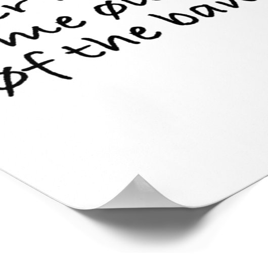 Tyler heeft me uit de Sticker van de band gezet Poster (Hoek)