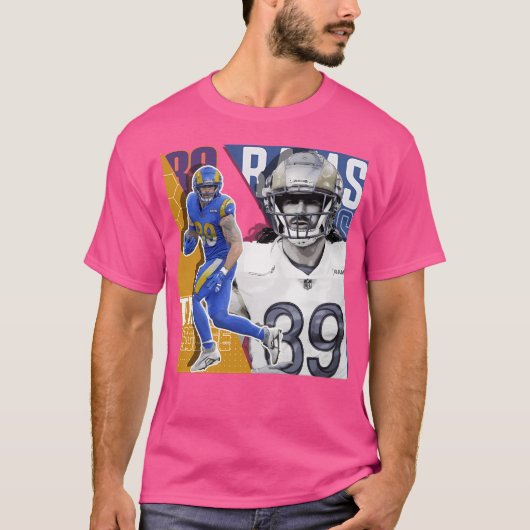 Tyler Higbee Football Shirt Tapestry 2 (Voorkant)