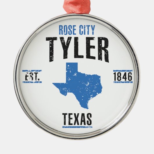 Tyler Metalen Ornament (Voorkant)