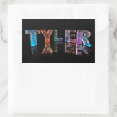 Tyler naam sticker (Tas)
