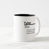 Tyler, Persoonlijke naam mok (Voorkant rechts)