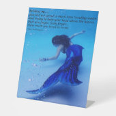 Tyler Quote Large Reclamebord Met Voetstuk (Voorkant)