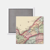 Tyler, Ritchie, Pleasants, Wood, Wirt counties Magneet (Voorkant / Achterkant)