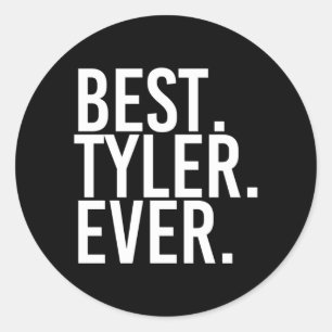 Tyler Shirt Grappige Mannen Vaders Cadeau Igovernm Ronde Sticker