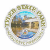 Tyler State Park SP Sticker (Voorkant)