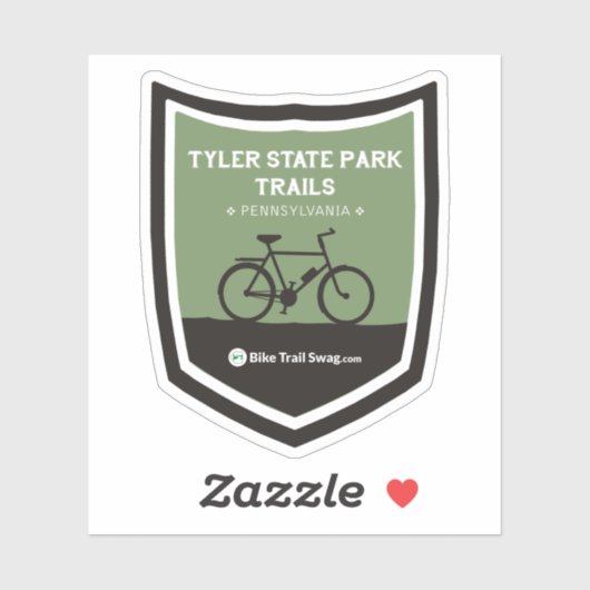 Tyler State Park Trails Sticker (Vel)