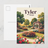 Tyler, Texas Briefkaart (Voorkant / Achterkant)