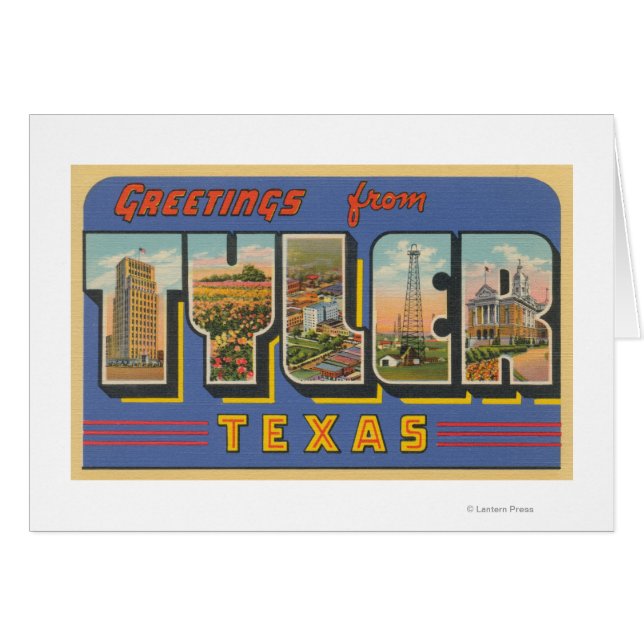 Tyler, TexasLarge Letter ScenesTyler, TX (Voorkant Horizontaal)