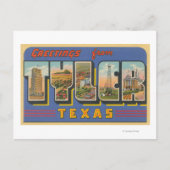 Tyler, TexasLarge Letter ScenesTyler, TX Briefkaart (Voorkant)