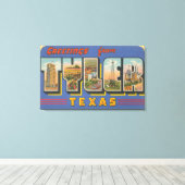 Tyler, TexasLarge Letter ScenesTyler, TX Canvas Afdruk (Insitu (Houten vloer))