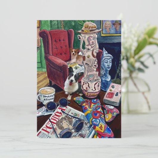 Tyme en Wynk Custom Kaart (Staand voorkant)