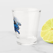 Tymek Heart Splash Graffiti Schnapsglas Shot Glas (Rechts)