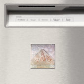 Tympanum die Christus de Redemptor afschildert Magneet (Insitu (Vaatwasser))