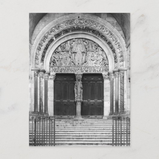 Tympanum met het laatste arrest briefkaart (Voorkant)