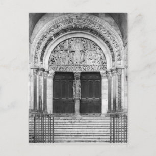 Tympanum met het laatste arrest briefkaart