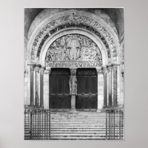 Tympanum met het laatste arrest poster