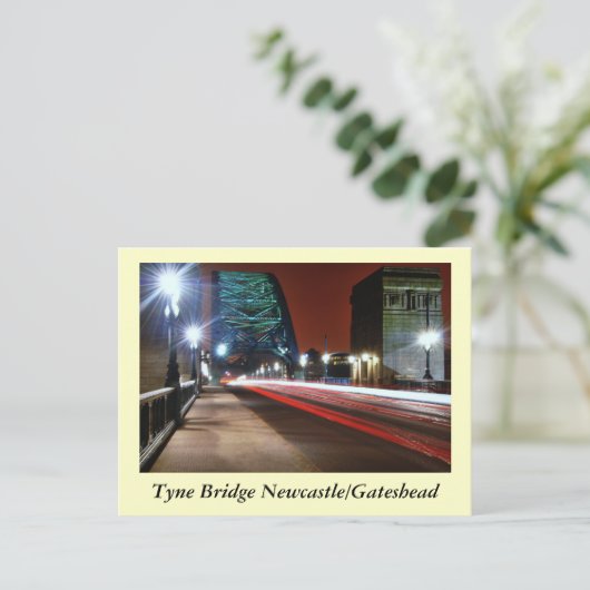 Tyne Bridge Briefkaart (Staand voorkant)