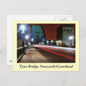 Tyne Bridge Briefkaart (Voorkant / Achterkant)