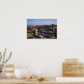 Tyne Bridge, gericht op Gateshead, Newcastle Poster (Keuken)