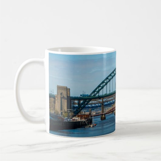 Tyne Bridge Koffiemok (Links)