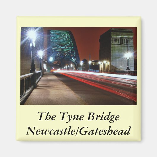 Tyne Bridge Magneet (Voorkant)