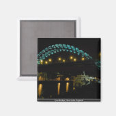 Tyne Bridge, Newcastle, England Magneet (Voorkant / Achterkant)