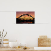 Tyne Bridge, Newcastle, England Poster (Keuken)