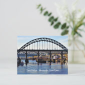 Tyne Bridge Newcastle UK Foto Briefkaart (Staand voorkant)