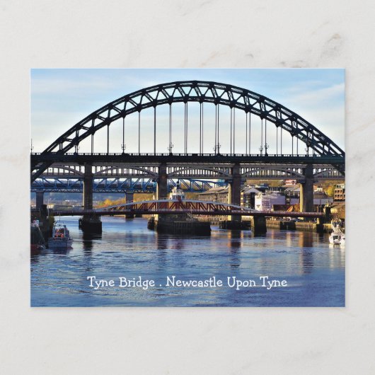 Tyne Bridge Newcastle UK Foto Briefkaart (Voorkant)
