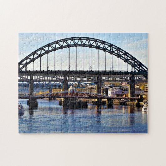 Tyne Bridge Newcastle UK Foto Legpuzzel (Horizontaal)