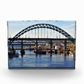 Tyne Bridge Newcastle UK Photo Block Fotoblokken (Voorkant)